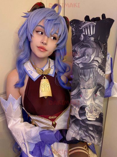 Мини дакимакура Жан-Пьер Польнарефф из Невероятное приключение ДжоДжо арт. M0394, 60х20 см