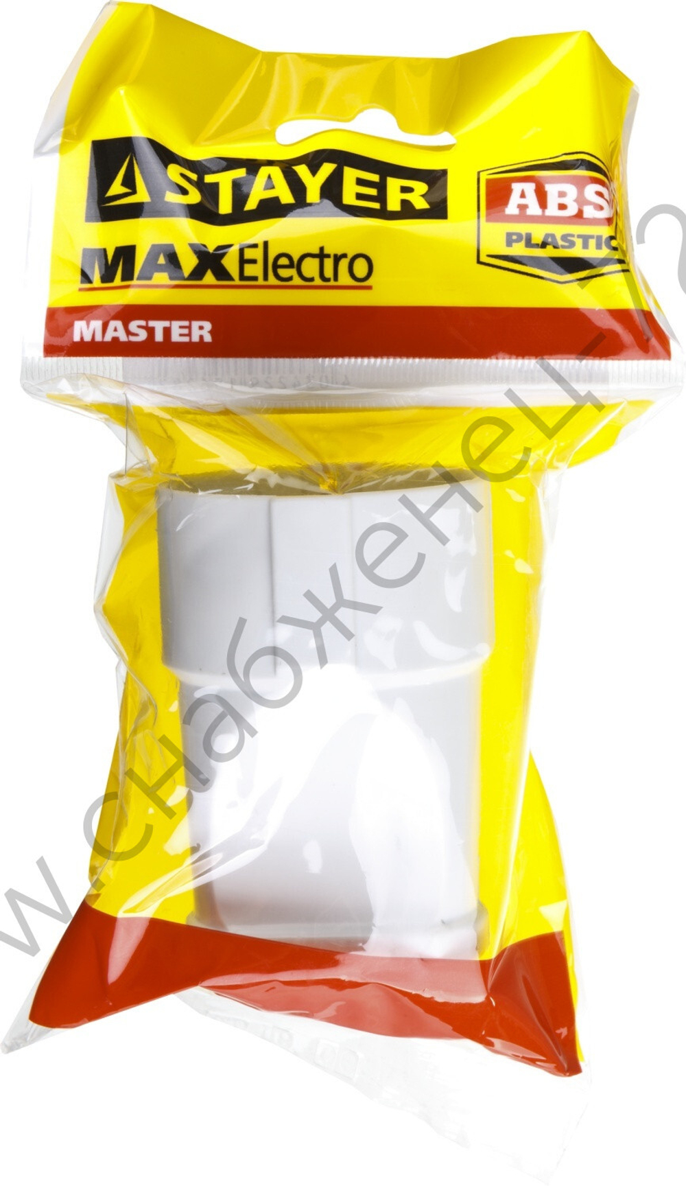 STAYER 16A белая Электрическая розеткаMAXElectro (55180-W)