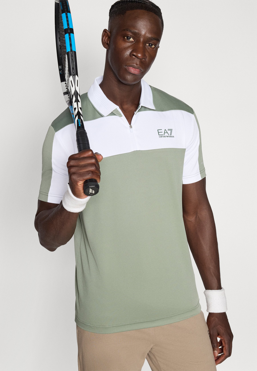 EA7 Emporio Armani TENNIS PRO - Футболка-поло - Зелёный