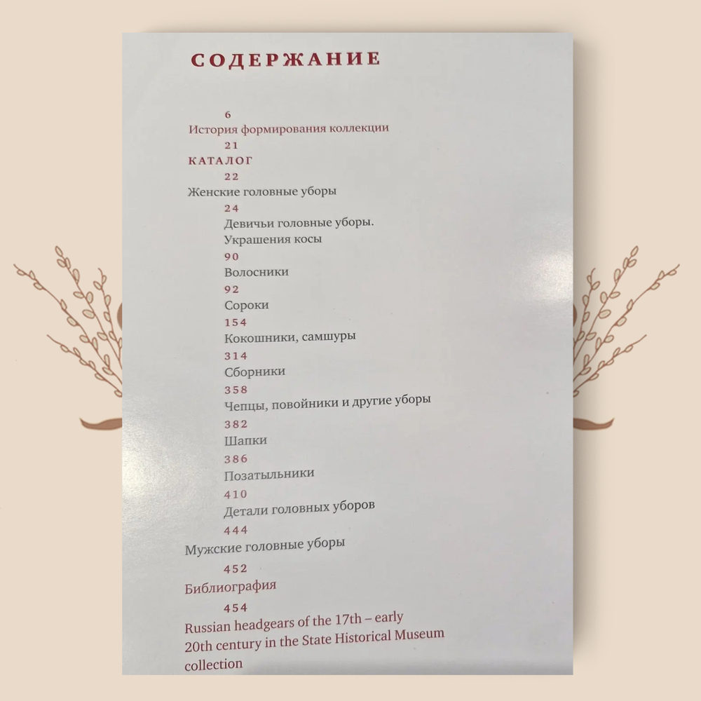Русские головные уборы XVII – начала XX века