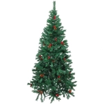 Ёлка «Финская» 180 см, ПВХ, шишки, ягоды (895 веток)