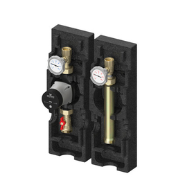 Насосная группа Meibes V-UK 1 1/4" (Kvs=14,1) с насосом Grundfos UPM3 Hybrid 32-70, без смесителя, подающая