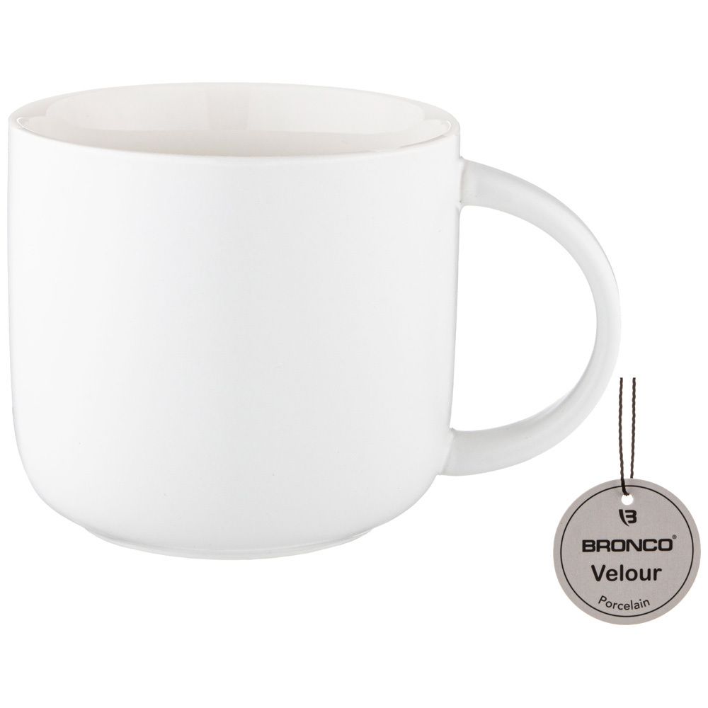 КРУЖКА BRONCO "VELOUR" 440 МЛ (МАЛ=4ШТ./КОР=24ШТ.)