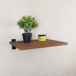 Настенные полки из натурального дерева в стиле Лофт