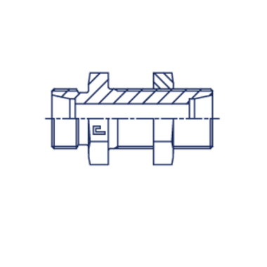 Соединение PD DS38 52х2 (корпус)