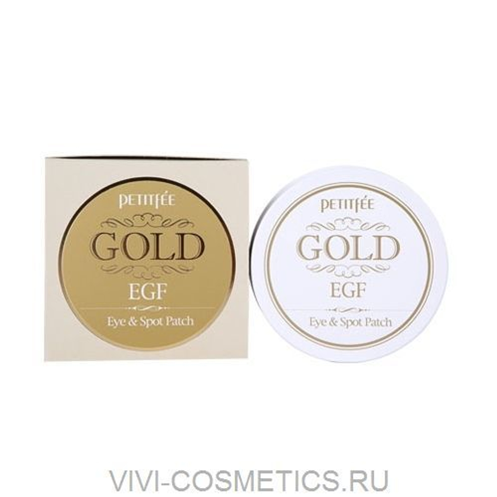 Гидрогелевые патчи с золотом PETITFEE Gold Egf Eye&Spot Patch 60 шт