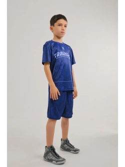 Детский спортивный костюм шорты и футболка для тренировок