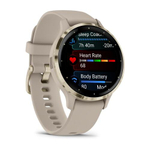 Умные часы Garmin Venu 3S 41 мм, золотистый (French Gray)
