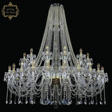 Подвесная люстра Art Classic 11.12.24+12.530.h-164.Gd.Sp