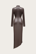 ПЛАТЬЕ ИЗ ТРИКОТАЖА С НАПЫЛЕНИЕМ