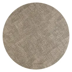 Набор из 4-х сервировочных салфеток leanera, D35 см, песочные