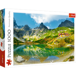 Puzzle "1000" - Shelter over the Green Pond, Tatras, Slovakia