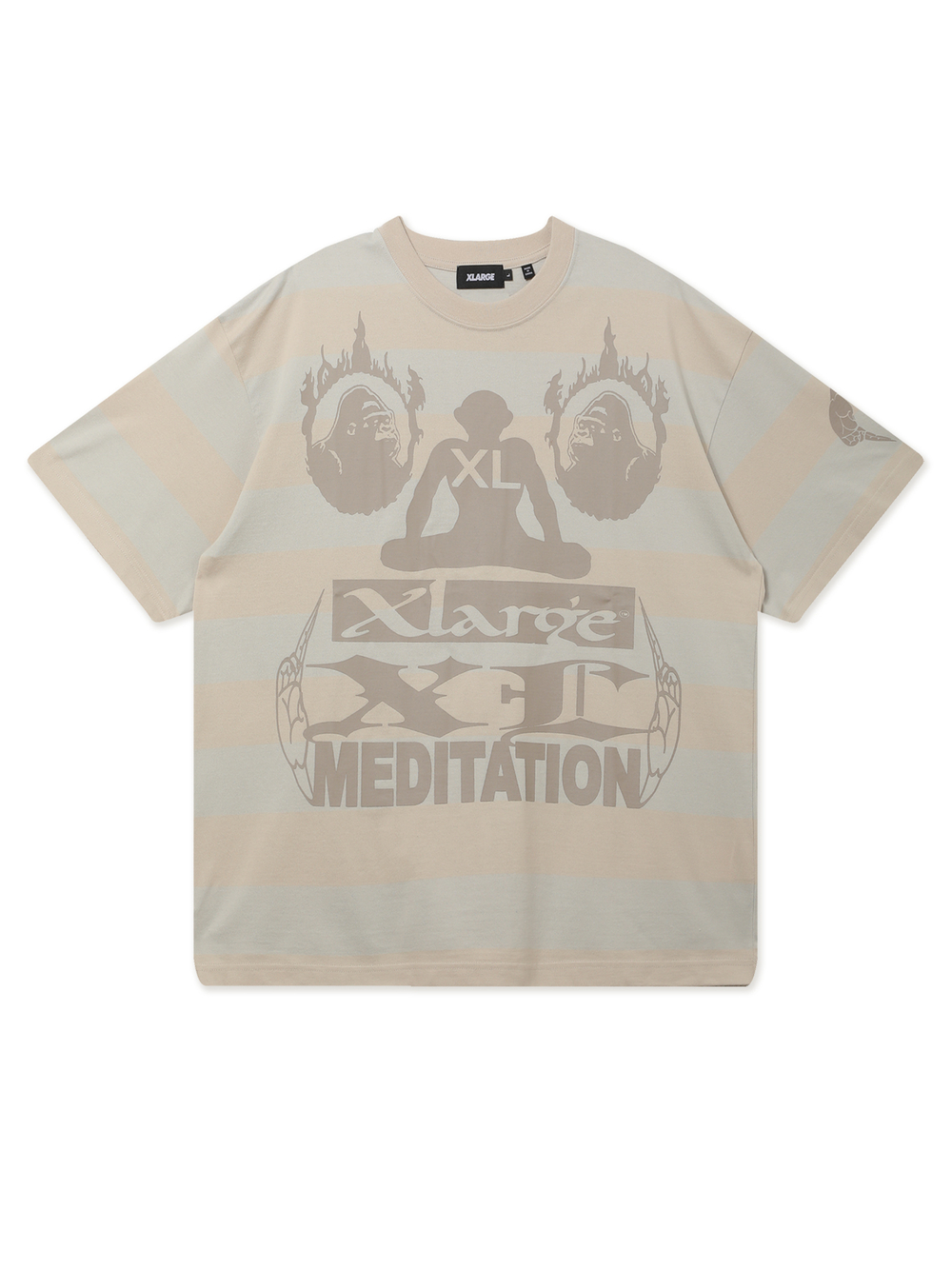 Мужская Футболка Meditation Stripes
