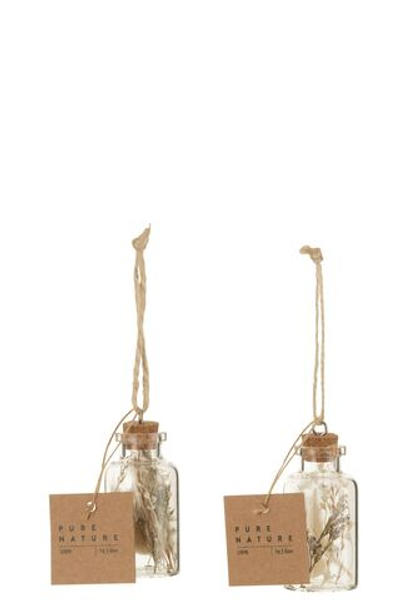 Декор подвесной "Гербарий" в ассортименте 3x3x7см