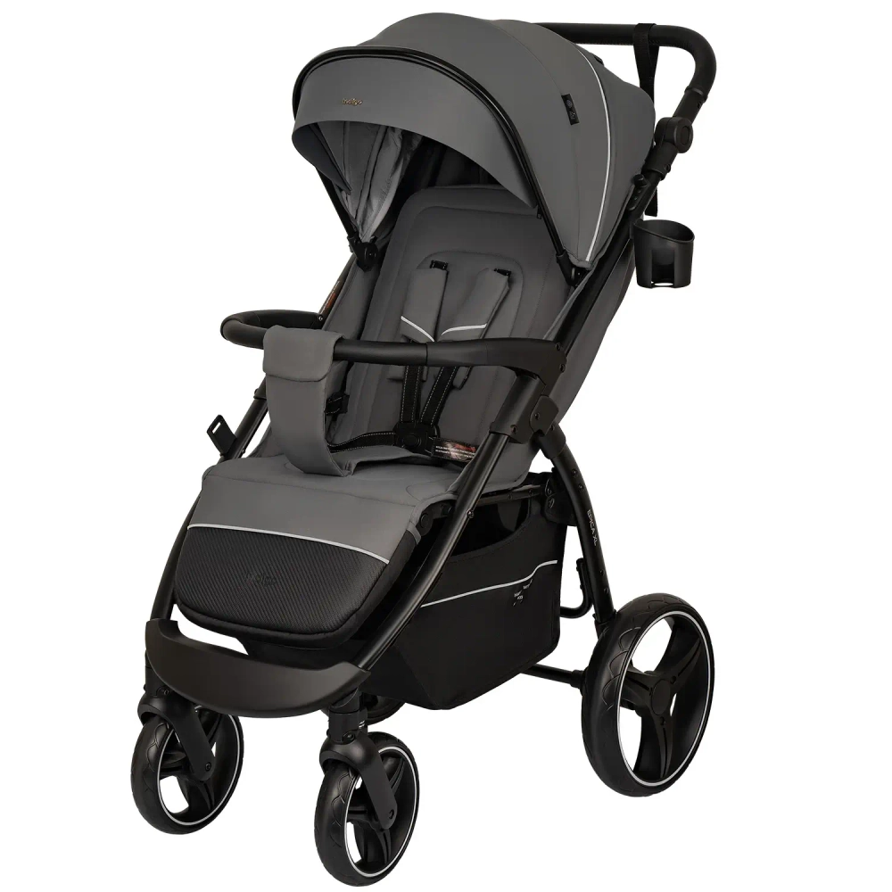 Коляска прогулочная Indigo Epica XL'2025 (тёмно-серый)