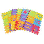 Коврик-пазл (детский) (15x15x0,8 см) Изучаем буквы (36 шт.) в слюде (AN03071)