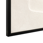 Панно декоративное с эффектом 3d minimalism, с черной рамой, 50х70 см