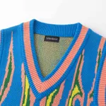 Жилет Ymkashix Вязаный Hellcome синий