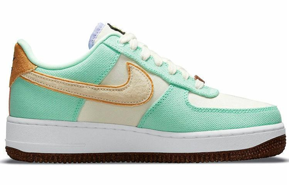 Кроссовки Nike Air Force 1 Low "Happy Pineapple" (Женская размерная сетка)