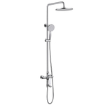 Душевая стойка ABBER Weiss Insel AF8016L с изливом, хром
