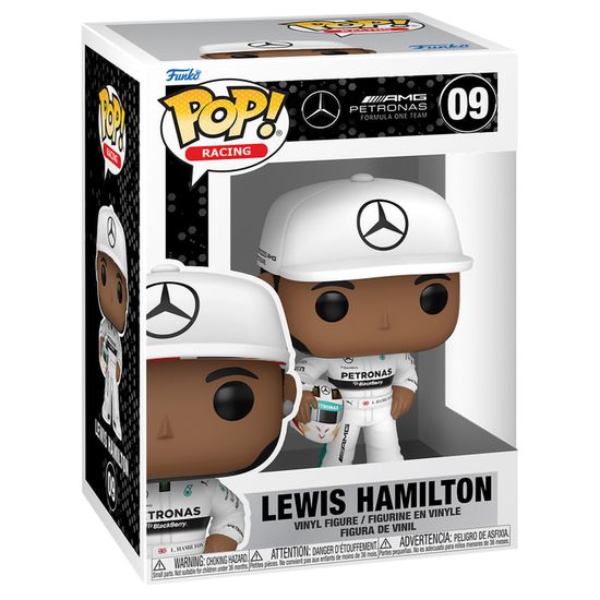 Фигурка Funko POP! Racing F1 Mercedes-AMG Petronas Formula One Lewis Hamilton w/Helmet (09) 80581 / Фигурка Фанко ПОП! в виде известного автогонщика команды Формулы-1 "Мерседес", Льюис Хэмилтон