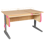 Растущая парта  Дэми СУТ 25 с задними полками СУТ.15.210 (1200×880 мм)