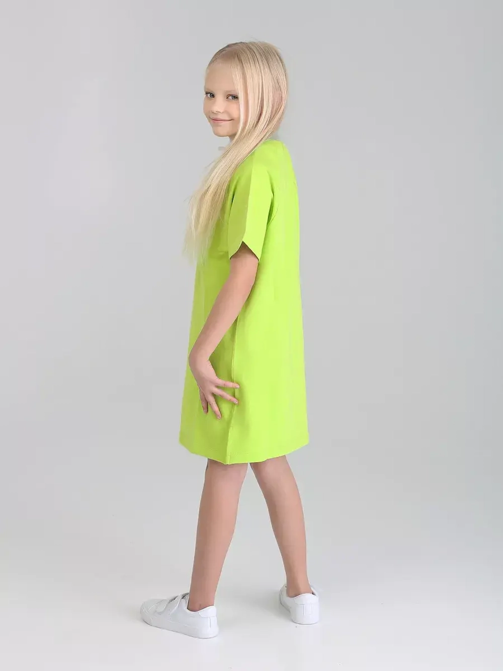 Платье детское с коротким рукавом