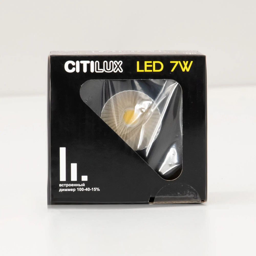Citilux Гамма CLD004NW4 LED Встраиваемый светильник с диммером