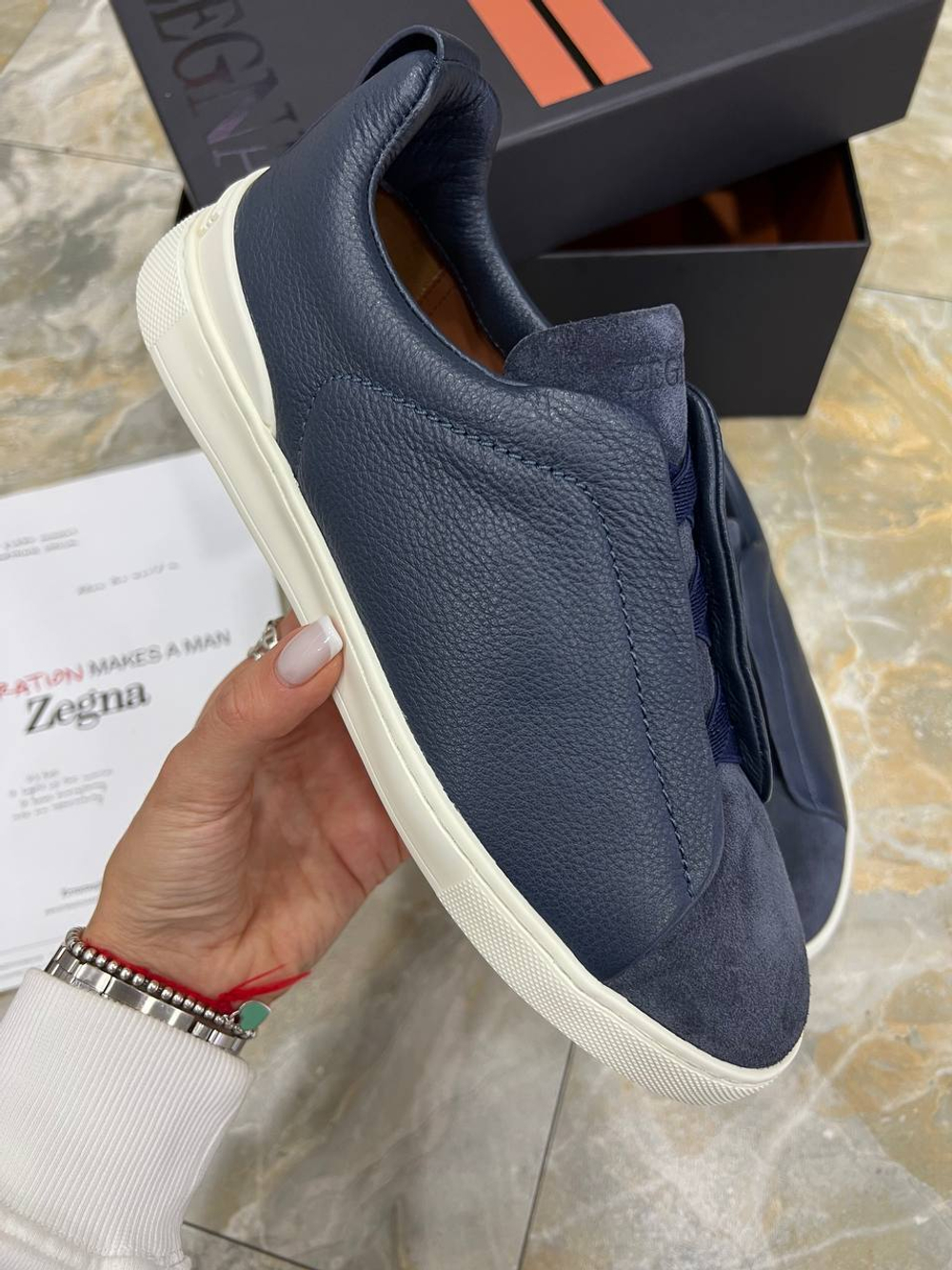 Кеды Zegna