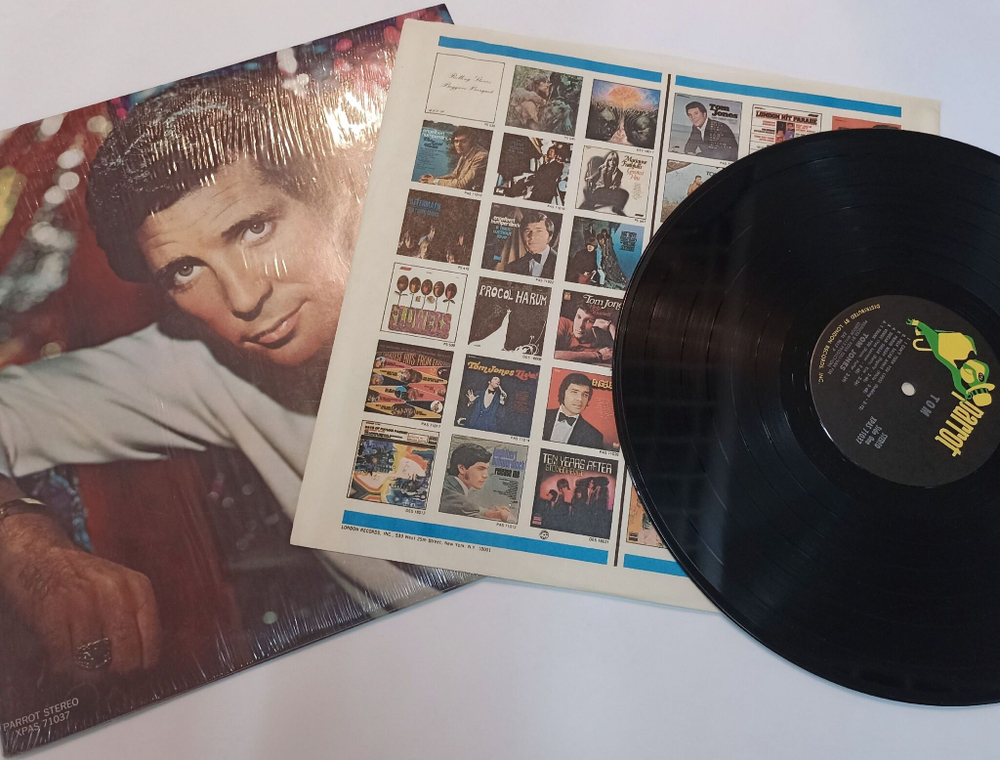 Винтажная виниловая пластинка LP Tom Jones Tom (USA 1970)