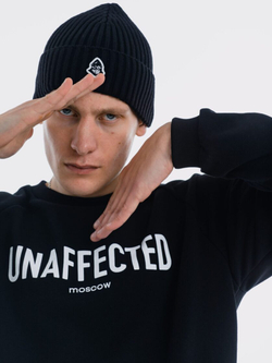 Шапка UNAFFECTED Голова Черный