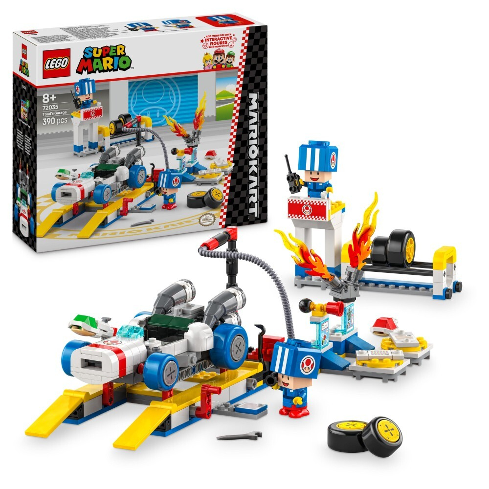 LEGO Super Mario/ Mario Kart - Жаба и его гараж/ 72035