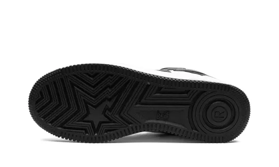 Кроссовки Bape Sta Black/White