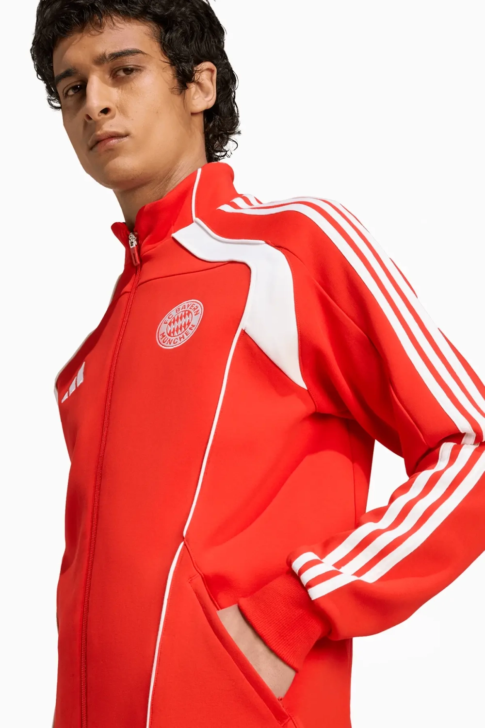 Кофта adidas FC Bayern 24/25 Urban Purist Doubleknit Track - красный