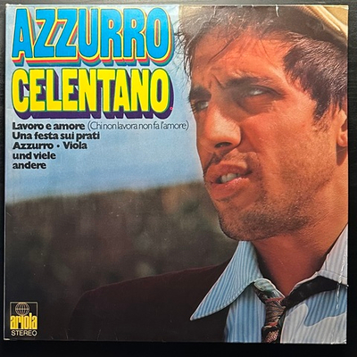 Adriano Celentano - Azzurro 2LP (Германия 1971г.)