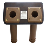 Держатель спиннинга на лик-трос, двойной (10265308)