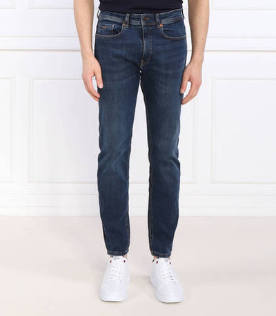 Джинсы Taber Zip BC-P-1 BOSS ORANGE - темно-синий(50484930)