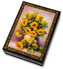 Народные промыслы ШК-11/ 6-I Шкатулка в технике декупаж (13х18х4)