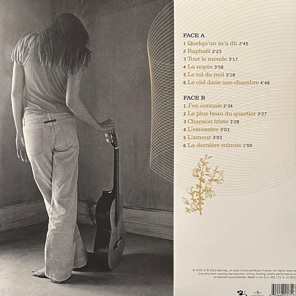 Carla Bruni ‎– Quelqu'Un M'A Dit (Франция 2022г.) Transparent