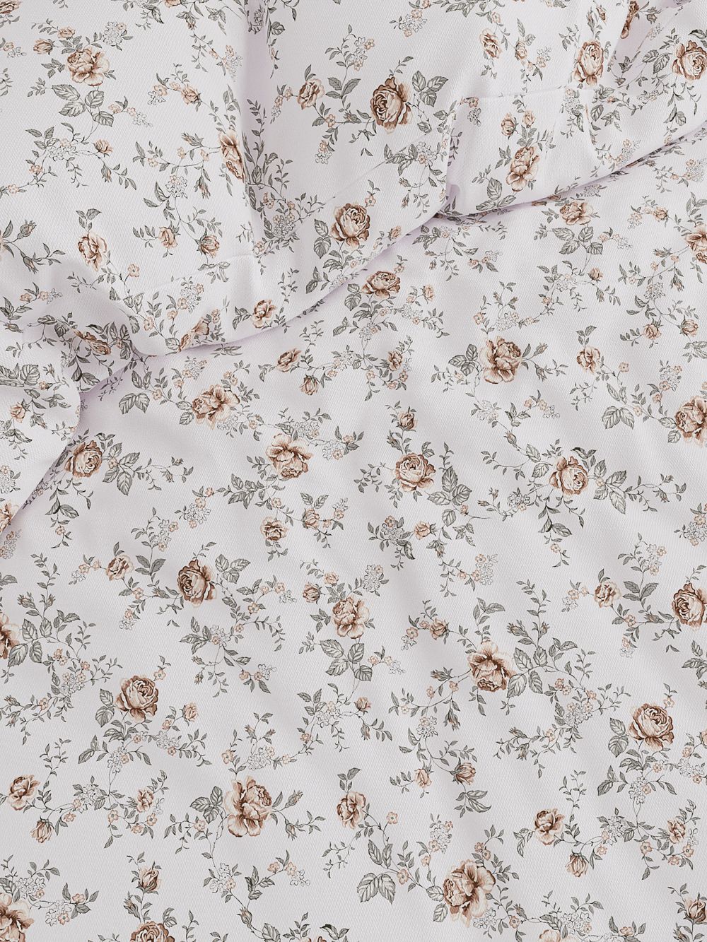 Наволочка комплект 2шт перкаль Сказка "Розы" 50x70 см на молнии