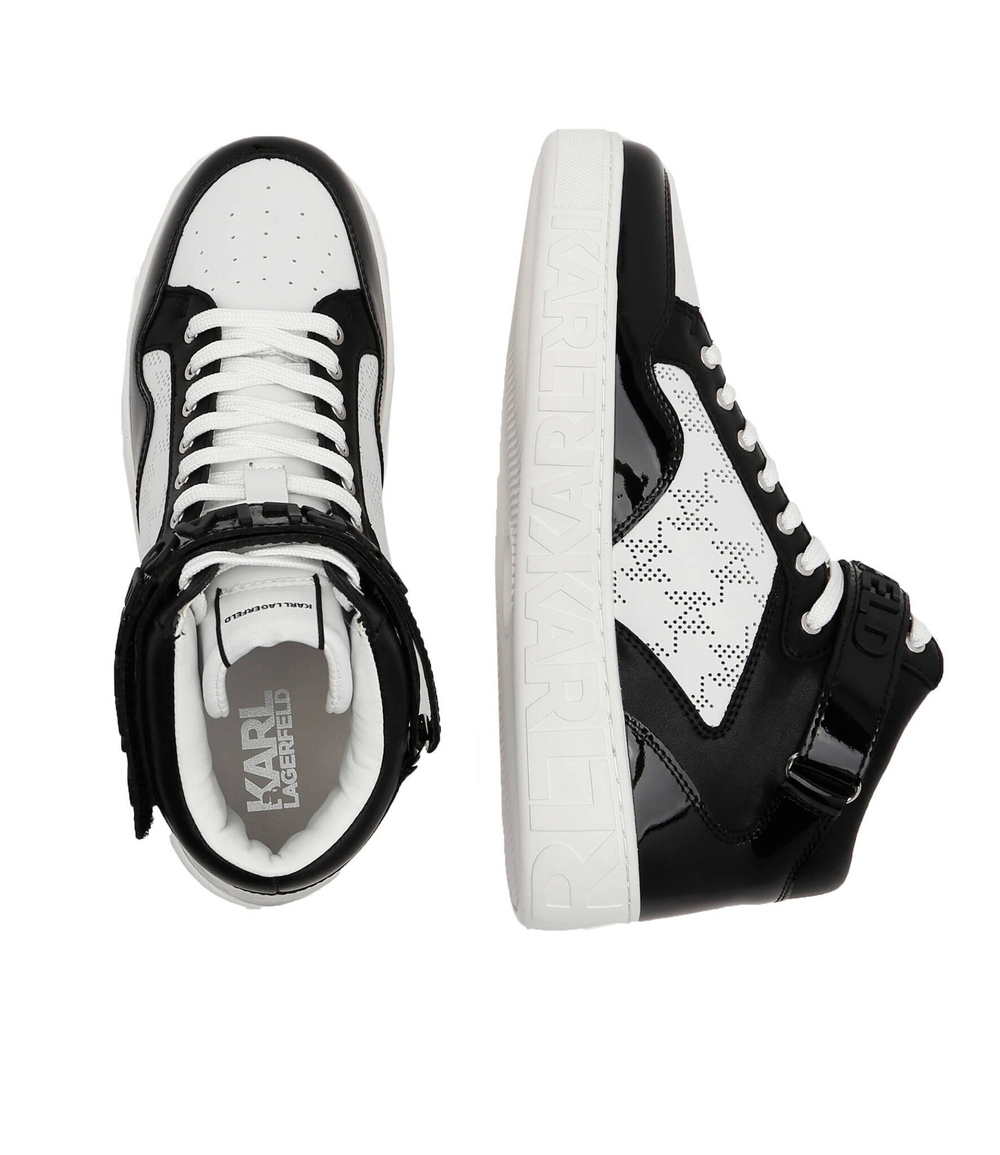 Кожаные кроссовки kupsole iii Karl Lagerfeld - белый(KL61056)