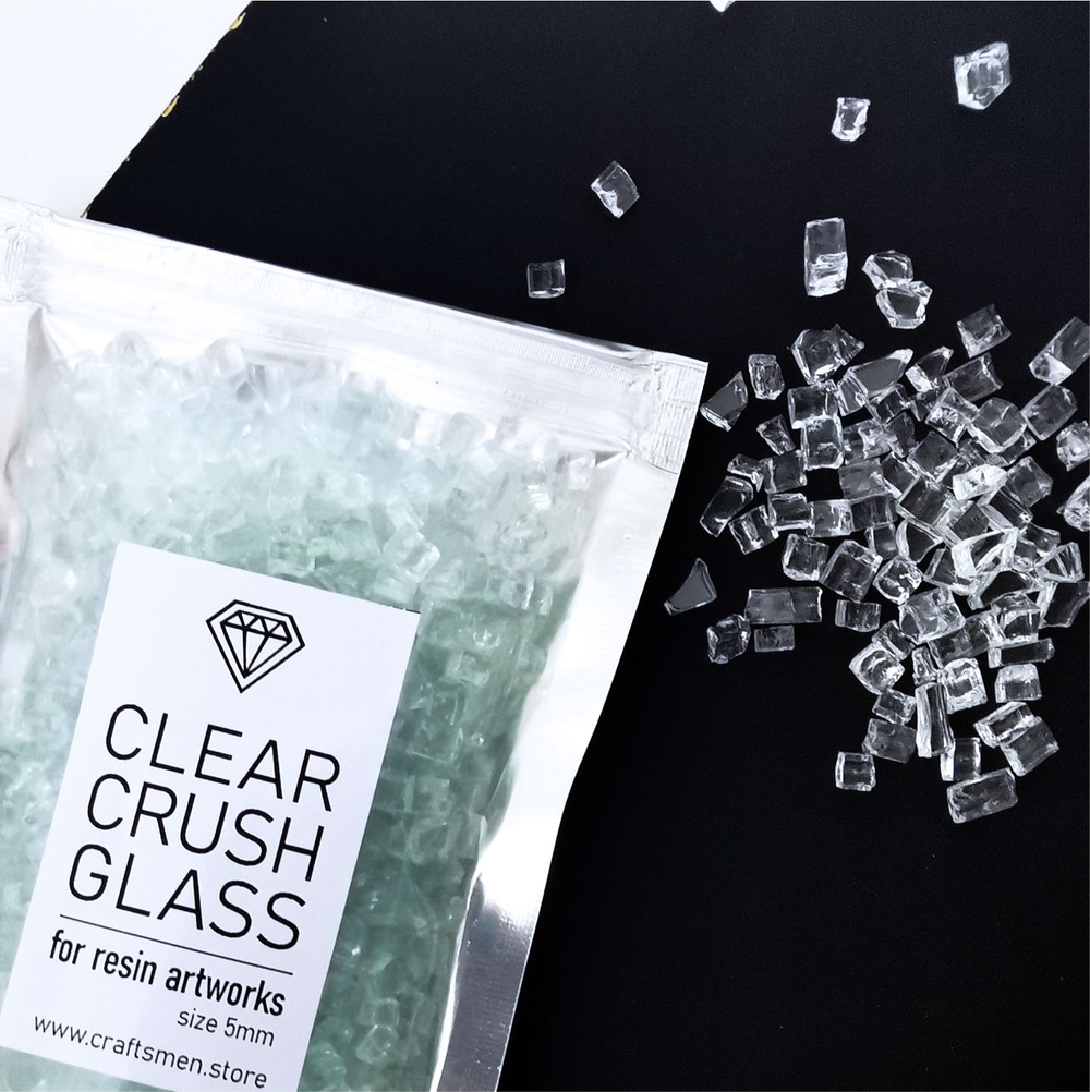Стеклянная крошка Clear Crush, 500гр
