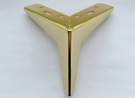 Опора угловая прямая (золото) h=150 (100) GL