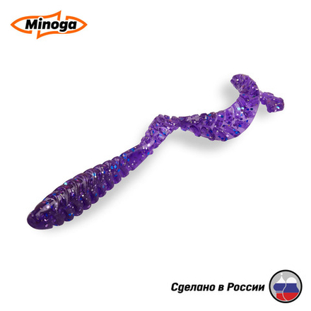 Силиконовая приманка "Minoga" ROVER 4,0"(4шт) 100мм, 5,5гр, цвет 008