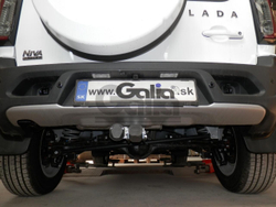 Фаркоп оцинкованный Galia L028A для Lada Niva Travel 2021-, Chevrolet Niva 2123 2008-2020, Lada Niva 2020-2021(паспорт и сертификат в комплекте)(без электрики)