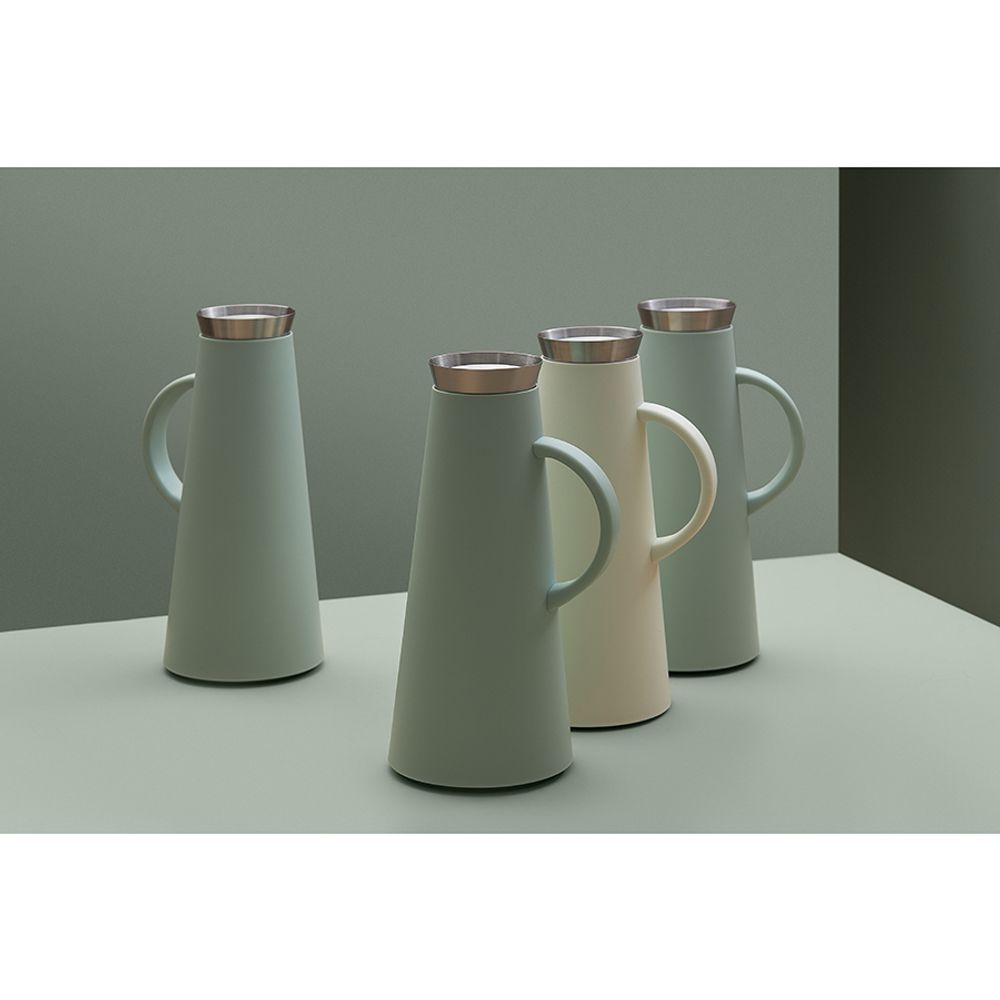 Термокувшин Zen, 1 л, белый