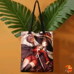 Сумка шоппер с принтом KonoSuba