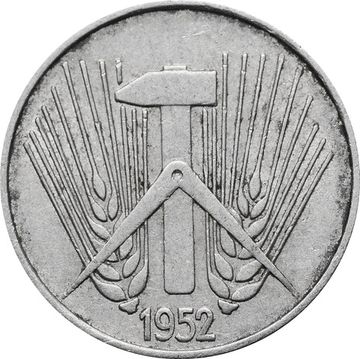 5 пфеннигов 1952 Германия (ГДР) "А"
