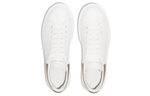 Alexander McQueen Alexander McQueen Cowhide Silhouette Rose Gold Tail Fashion sneakers Women's White