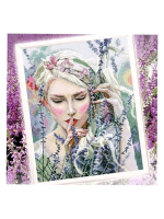 "Прислушиваясь к тишине"-02713 вышивка